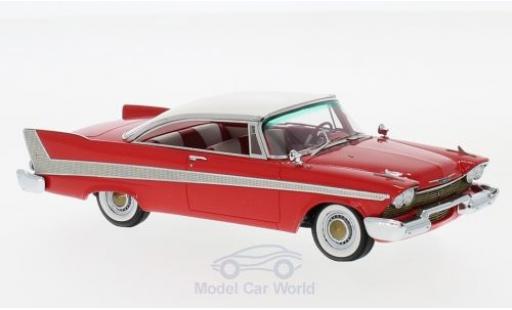 Diecast model cars Plymouth Fury 1/43 Neo Hardtop red/white 1958 Plymouth Fury 1/43 Neo Hardtop red/white 1958 diecast model cars