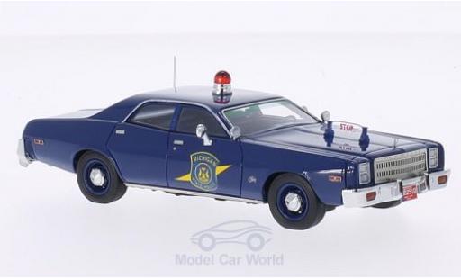 Diecast model cars Plymouth Fury 1/43 Neo Michigan State Police 1977 Polizei (USA) Plymouth Fury 1/43 Neo Michigan State Police 1977 Polizei (USA) diecast model cars