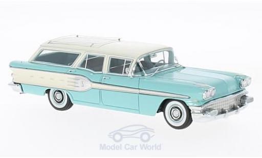 Diecast model cars Pontiac Star Chief 1/43 Neo Safari türkis/white 1958 Pontiac Star Chief 1/43 Neo Safari türkis/white 1958 diecast model cars
