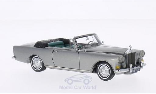 Diecast model cars Rolls Royce Silver Cloud 1/43 Neo III Mulliner Park Ward DHC metallic grey 1965 Rolls Royce Silver Cloud 1/43 Neo III Mulliner Park Ward DHC metallic grey 1965 diecast model cars