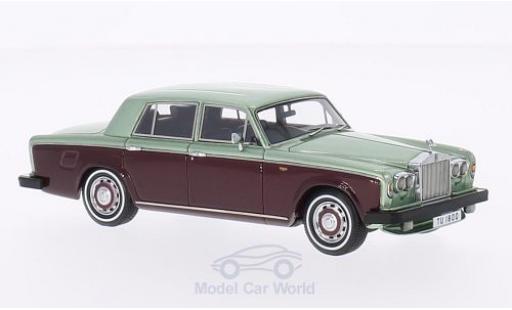 Diecast model cars Rolls Royce Silver Shadow 1/43 Neo II metallic green/metallic red RHD 1978 Rolls Royce Silver Shadow 1/43 Neo II metallic green/metallic red RHD 1978 diecast model cars