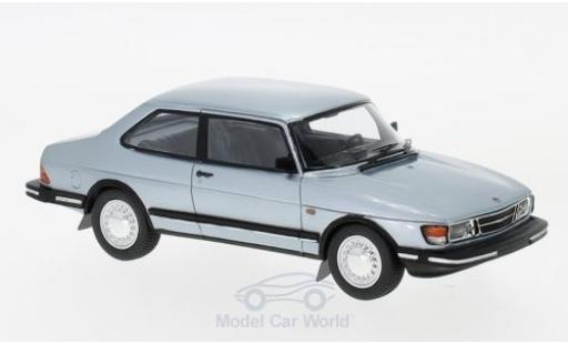 Saab 90 1/43 Neo metallic blue 1985 diecast model cars