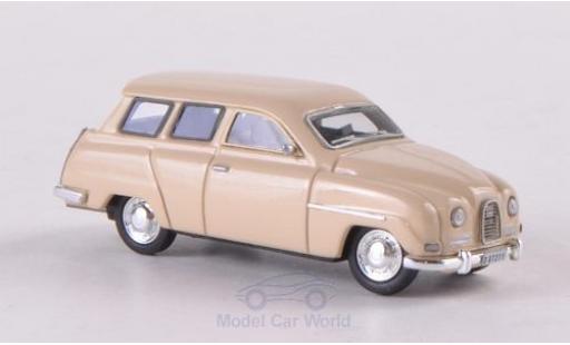 Saab 95 1/87 Neo beige diecast model cars