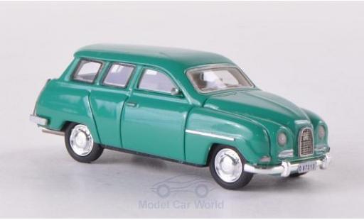 Saab 95 1/87 Neo green 1961 diecast model cars
