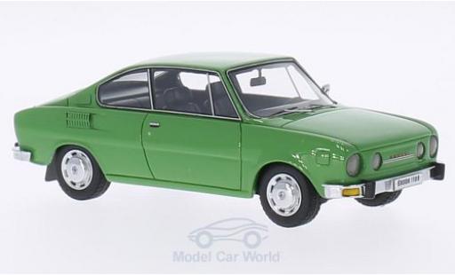 Skoda 110 1/43 Neo R green 1972 diecast model cars