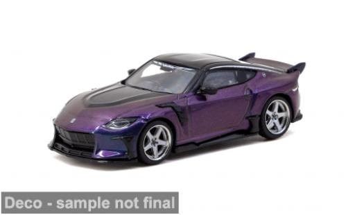 Diecast model cars Nissan Fairlady Z Veilside FFZ400 violett 2025 1/64 Tarmac Works