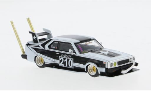 Diecast model cars Nissan Skyline 1/64 Pop Race 2000 G grau 1:64 Nissan Skyline 1/64 Pop Race 2000 G grau 1:64 diecast model cars