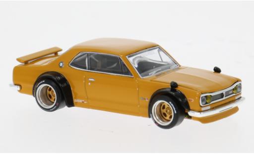 Nissan Skyline 1/64 Mini GT GT-R (KPGC10) braun 1969 1:64