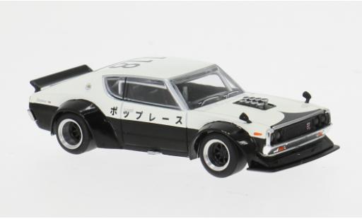 Nissan Skyline 1/64 Pop Race GT-R V8 Drift KPGC 110 Kenmeri 1:64 diecast model cars