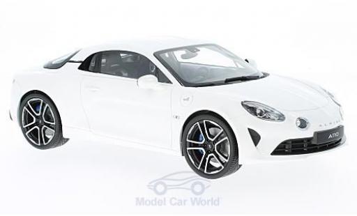 Diecast model cars Alpine A110 1/18 Norev metallic white 2017 Alpine A110 1/18 Norev metallic white 2017 diecast model cars