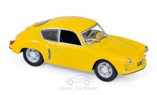 Alpine A106 1/43 Norev Renault yellow 1956 diecast model cars