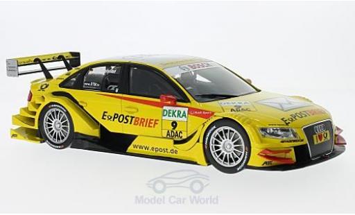 Diecast model cars Audi A4 DTM 1/18 Norev DTM No.9 EPost Brief DTM 2011 M.Rockenfeller Audi A4 DTM 1/18 Norev DTM No.9 EPost Brief DTM 2011 M.Rockenfeller diecast model cars