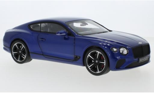 Diecast model cars Bentley Continental 1/18 Norev GT metallic blue 2018 Bentley Continental 1/18 Norev GT metallic blue 2018 diecast model cars