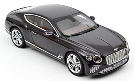Diecast model cars Bentley Continental 1/18 Norev GT metallic lila 2018 Bentley Continental 1/18 Norev GT metallic lila 2018 diecast model cars