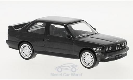 Bmw M3 E30 1/43 Norev (E30) black 1986 diecast model cars
