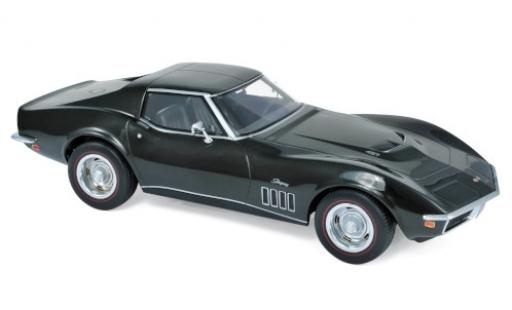 Diecast model cars Chevrolet Corvette 1/18 Norev (C3) 427 metallic green 1969 Chevrolet Corvette 1/18 Norev (C3) 427 metallic green 1969 diecast model cars