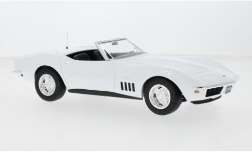 Diecast model cars Chevrolet Corvette 1/18 Norev (C3) Cabriolet weiss 1969 1:18 Chevrolet Corvette 1/18 Norev (C3) Cabriolet weiss 1969 1:18 diecast model cars