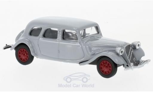 Citroen Traction 15 1/64 Norev 15-SIX grey 1939 diecast model cars