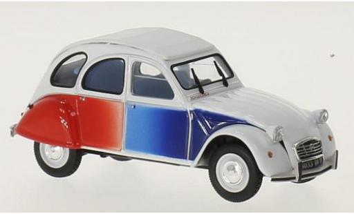 Diecast model cars Citroen 2CV 1/43 Norev 2 CV Cocorico white/Dekor 1986 Citroen 2CV 1/43 Norev 2 CV Cocorico white/Dekor 1986 diecast model cars