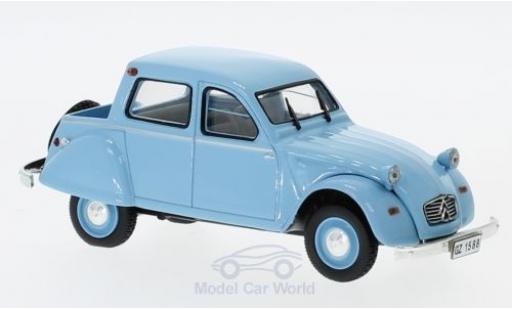 Diecast model cars Citroen 2CV 1/43 Norev Citroneta blue 1963 Citroen 2CV 1/43 Norev Citroneta blue 1963 diecast model cars