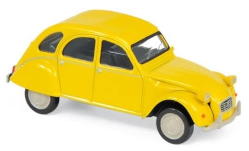 Diecast model cars Citroen 2CV 1/43 Norev yellow 1979 Jetcar Citroen 2CV 1/43 Norev yellow 1979 Jetcar diecast model cars
