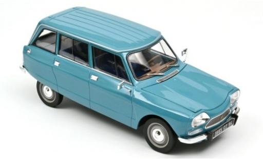 Citroen Ami 8 1/18 Norev Break blue 1975 diecast model cars