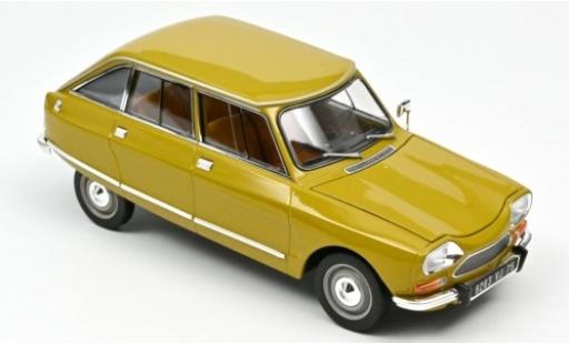 Citroen Ami 8 1/18 Norev Club yellow 1969 diecast model cars