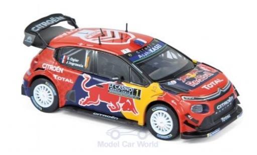 Diecast model cars Citroen C3 1/43 Norev WRC No.1 Red Bull WRC Rallye Monte Carlo 2019 S.Ogier/J.Ingrassia Citroen C3 1/43 Norev WRC No.1 Red Bull WRC Rallye Monte Carlo 2019 S.Ogier/J.Ingrassia diecast model cars