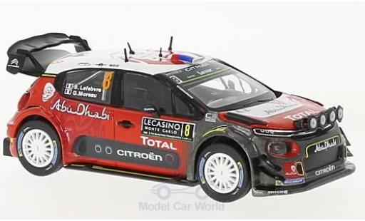 Diecast model cars Citroen C3 1/43 Norev WRC No.8 WRC Rallye Monte Carlo 2017 S.Lefebvre/G.Moreau Citroen C3 1/43 Norev WRC No.8 WRC Rallye Monte Carlo 2017 S.Lefebvre/G.Moreau diecast model cars