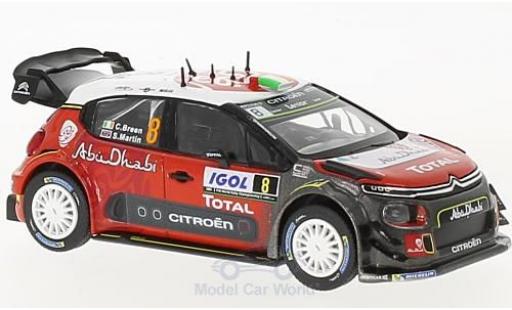 Diecast model cars Citroen C3 1/43 Norev WRC No.8 WRC Rallye Tour de Corse 2017 C.Breen/S.Martin Citroen C3 1/43 Norev WRC No.8 WRC Rallye Tour de Corse 2017 C.Breen/S.Martin diecast model cars