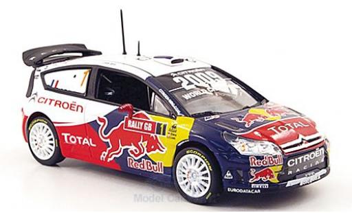 Diecast model cars Citroen C4 WRC 1/43 Norev WRC No.1 Racing Red Bull Total WRC Rally GB 2009 S.Loeb/D.Elena Citroen C4 WRC 1/43 Norev WRC No.1 Racing Red Bull Total WRC Rally GB 2009 S.Loeb/D.Elena diecast model cars