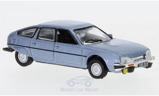 Diecast model cars Citroen CX 1/87 Norev 2400 GTi metallic blue 1977 Citroen CX 1/87 Norev 2400 GTi metallic blue 1977 diecast model cars