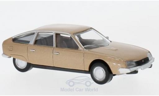 Citroen CX 1/64 Norev metallic beige 1974 diecast model cars