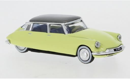 Diecast model cars Citroen DS 1/87 Norev 19 yellow/metallic grey 1958 Citroen DS 1/87 Norev 19 yellow/metallic grey 1958 diecast model cars