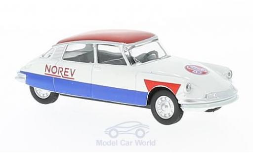 Diecast model cars Citroen DS 19 1/64 Norev 19 white/red Cycliste (F) 1958 Citroen DS 19 1/64 Norev 19 white/red Cycliste (F) 1958 diecast model cars