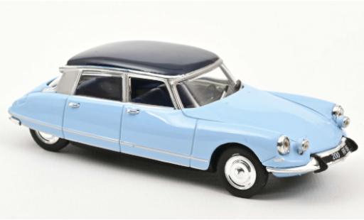 Diecast model cars Citroen DS 1/43 Norev 21 Pallas blue/blue 1967 Citroen DS 1/43 Norev 21 Pallas blue/blue 1967 diecast model cars