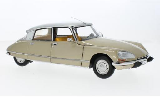 Citroen DS 1/18 Norev 23 Pallas metallise beige/silber 1972 1:18 diecast model cars
