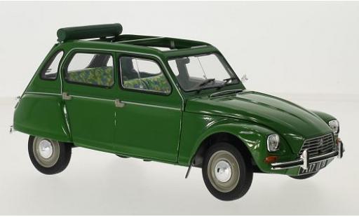 Diecast model cars Citroen Dyane 1/18 Norev 6 green 1975 Citroen Dyane 1/18 Norev 6 green 1975 diecast model cars