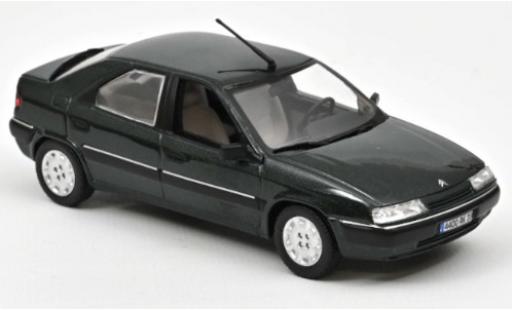 Citroen Xantia 1/43 Norev metallic green 1993 diecast model cars