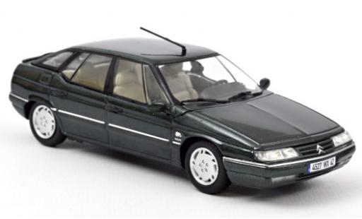 Diecast model cars Citroen XM 1/43 Norev metallic green 1995 Citroen XM 1/43 Norev metallic green 1995 diecast model cars