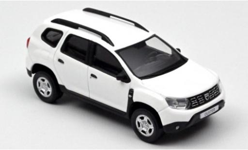 Dacia Duster 1/43 Norev white 2018 diecast model cars