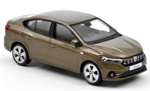 Dacia Logan 1/43 Norev metallic brown 2021 diecast model cars