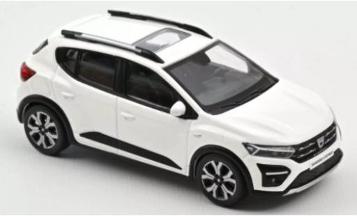 Diecast model cars Dacia Sandero 1/43 Norev Stepway white 2021 Dacia Sandero 1/43 Norev Stepway white 2021 diecast model cars