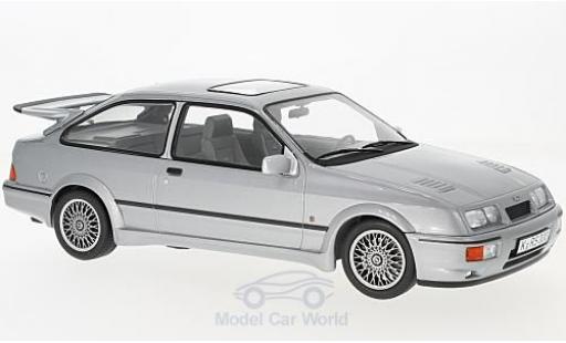 Diecast model cars Ford Sierra Cosworth 1/18 Norev RS Cosworth metallic grey 1986 Ford Sierra Cosworth 1/18 Norev RS Cosworth metallic grey 1986 diecast model cars