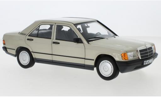 Diecast model cars Mercedes 190 1/18 Norev E (W201) metallic beige 1982 Mercedes 190 1/18 Norev E (W201) metallic beige 1982 diecast model cars