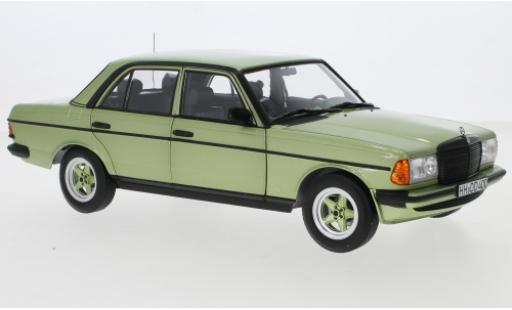 Diecast model cars Mercedes 200 1/18 Norev (W123) AMG metallic green 1984 Mercedes 200 1/18 Norev (W123) AMG metallic green 1984 diecast model cars
