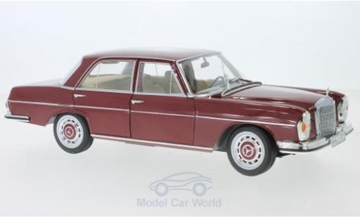 Diecast model cars Mercedes 280 1/18 Norev SE red 1968 Mercedes 280 1/18 Norev SE red 1968 diecast model cars