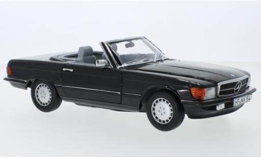 Mercedes 300 1/18 Norev SL (R107) metallic anthrazit 1986 avec détachable Hardtop diecast model cars