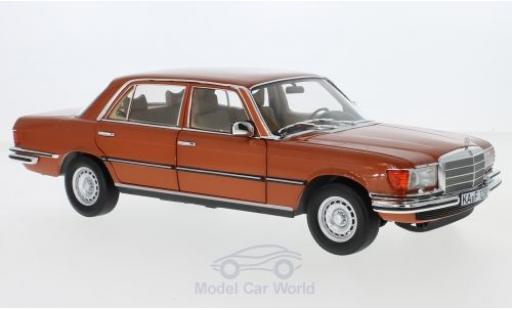 Diecast model cars Mercedes 450 SEL 1/18 Norev SEL 6.9 (V116) metallic orange 1976 Mercedes 450 SEL 1/18 Norev SEL 6.9 (V116) metallic orange 1976 diecast model cars