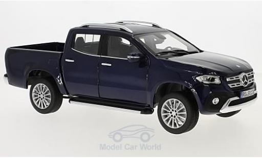 Diecast model cars Mercedes CLA 1/18 Norev X-Class metallic blue 2018 Mercedes CLA 1/18 Norev X-Class metallic blue 2018 diecast model cars